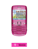 T-Mobile Nokia C3 Pink Prepaid