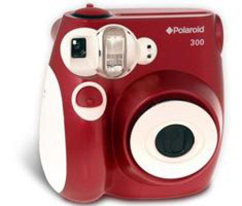 Polaroid 300 Instant Camera rood