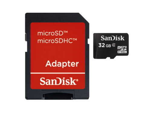 Sandisk MicroSDHC Class 4