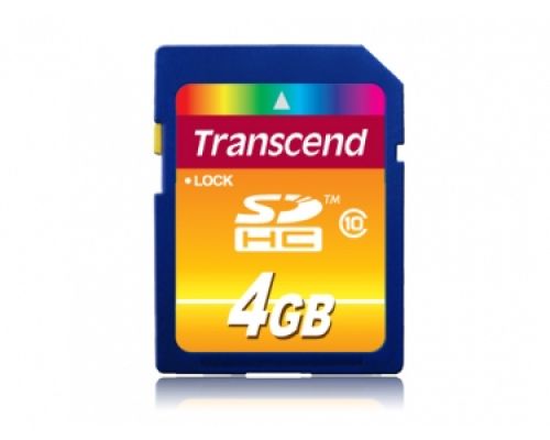 Transcend SDHC Class 10 (4 GB)