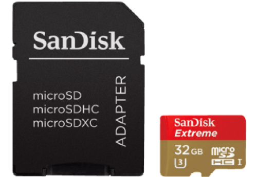 SANDISK MicroSDHC Extreme Plus 32GB 90MB/s