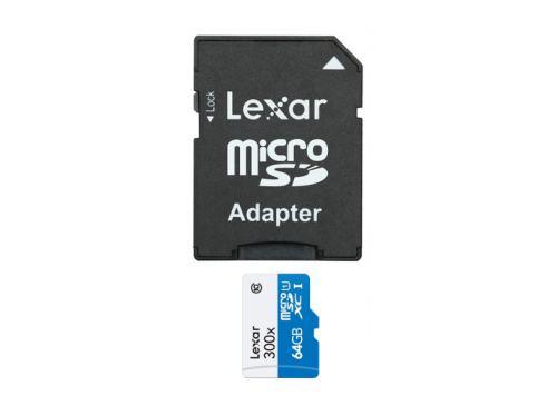 Lexar MicroSDXC 64GB High Speed 300x Class 10
