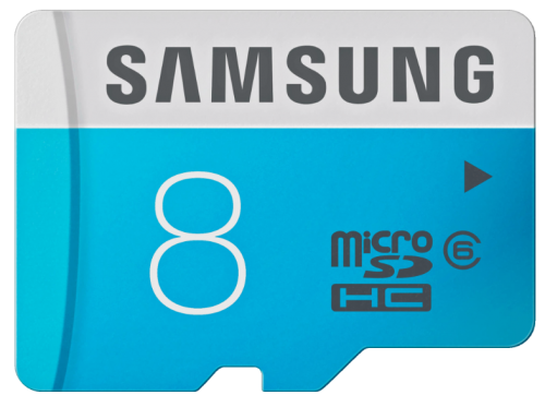 Samsung 8GB MicroSDHC, Standard
