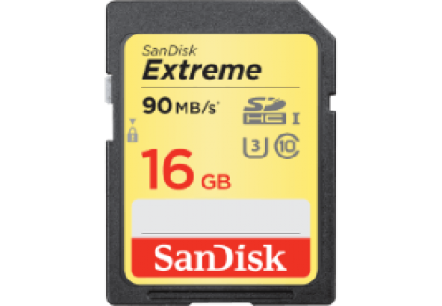 SANDISK Extreme SDHC 16GB 90MB/s C10 2-pack