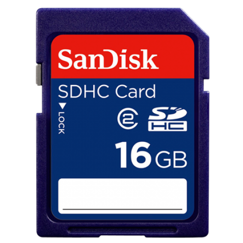 Sandisk SDHC CardStandard (16 GB)