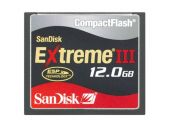 Sandisk CompactFlash Extreme III 12GB