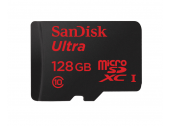 Sandisk Ultra microSD kaart 128 GB + SD adapter