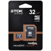TDK micro SDHC, 32GB