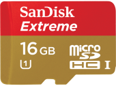 Sandisk Extreme 16 GB microSDHC UHS-I