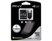 PNY Micro-SDHC Mobility Pack (4 GB)