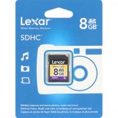 Lexar 8GB SDHC Class 6