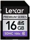 Lexar 16GB SDHC Full-HD