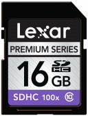Lexar SDHC Platinum II 100x Class 6 (16 GB)