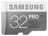 Samsung 32GB, MicroSDHC PRO