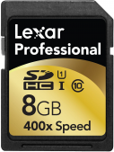 Lexar Professional 400x SDHC UHS-I Card