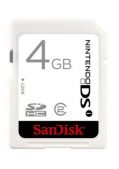 Sandisk Nintendo DSi SDHC MemoryCard (4 GB)