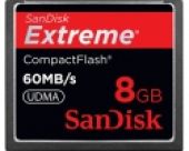 Sandisk Compact Flash Card Extreme 8 GB