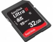 Sandisk ULTRA II 32 GB SDHC geheugenkaart