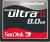 Sandisk Ultra II CompactFlash geheugenkaart 8.0 GB
