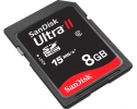 Sandisk Ultra II 8 GB SDHC geheugenkaart