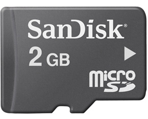 Sandisk MICROSD2GB