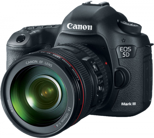 Canon Eos 5DIII en EF 24-105 L IS USM