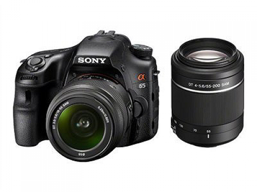 Sony Alpha SLT-A65V 18-55mm en 55-200mm