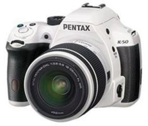 Pentax Pentax K-50 wit + 18-55mm WR wit