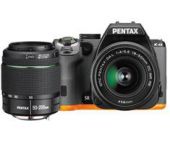 Pentax K-S2 zwart/oranje + 18-50mm + 50-200mm