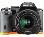Pentax K-S2 zwart/oranje + 18-50mm