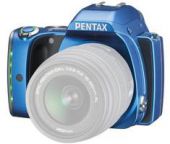 Pentax KS-1 body blauw