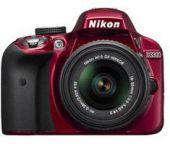 Nikon Nikon D3300 rood + 18-55mm VR II