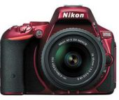 Nikon D5500 rood + 18-55mm VR II