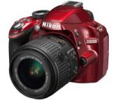Nikon Nikon D3200 rood + 18-55mm VR II