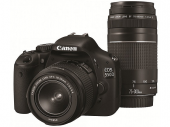 Canon Eos 550D en EF-S 18-55 IS en 75-300 IS