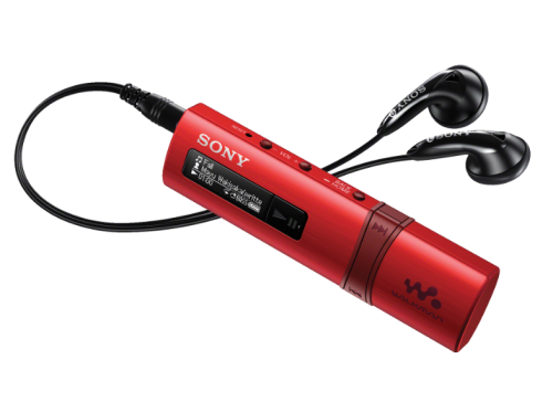 Sony NWZ-B183 4 GB Rood