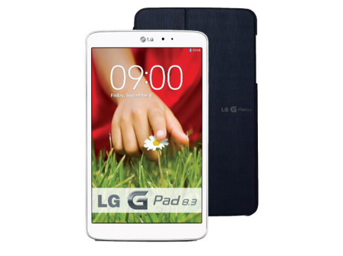LG V500 G Pad 8.3 Wit + Cover
