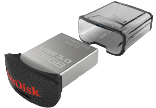 SANDISK USB Fit Ultra 128GB