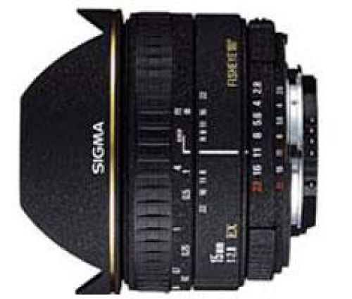 Sigma Sigma 15mm F/2.8 EX DG Diag. Fisheye Canon