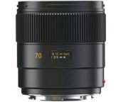 Leica 70mm F/2.5 Summarit-S ASPH CS zwart