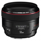 Canon EF 50mm f / 1.2L USM