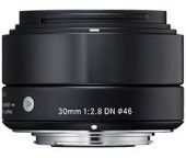 Sigma Sigma NEX 30mm F/2.8 zwart ART DN voor Sony NEX
