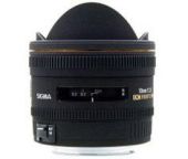 Sigma Sigma 10mm F/2.8 EX DC HSM Fisheye Canon