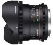 Samyang 12mm T3.1 VDSLR ED AS NCS fisheye Nikon